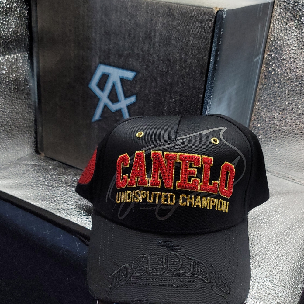 Canelo Undisputed Champion Black Cap View 6